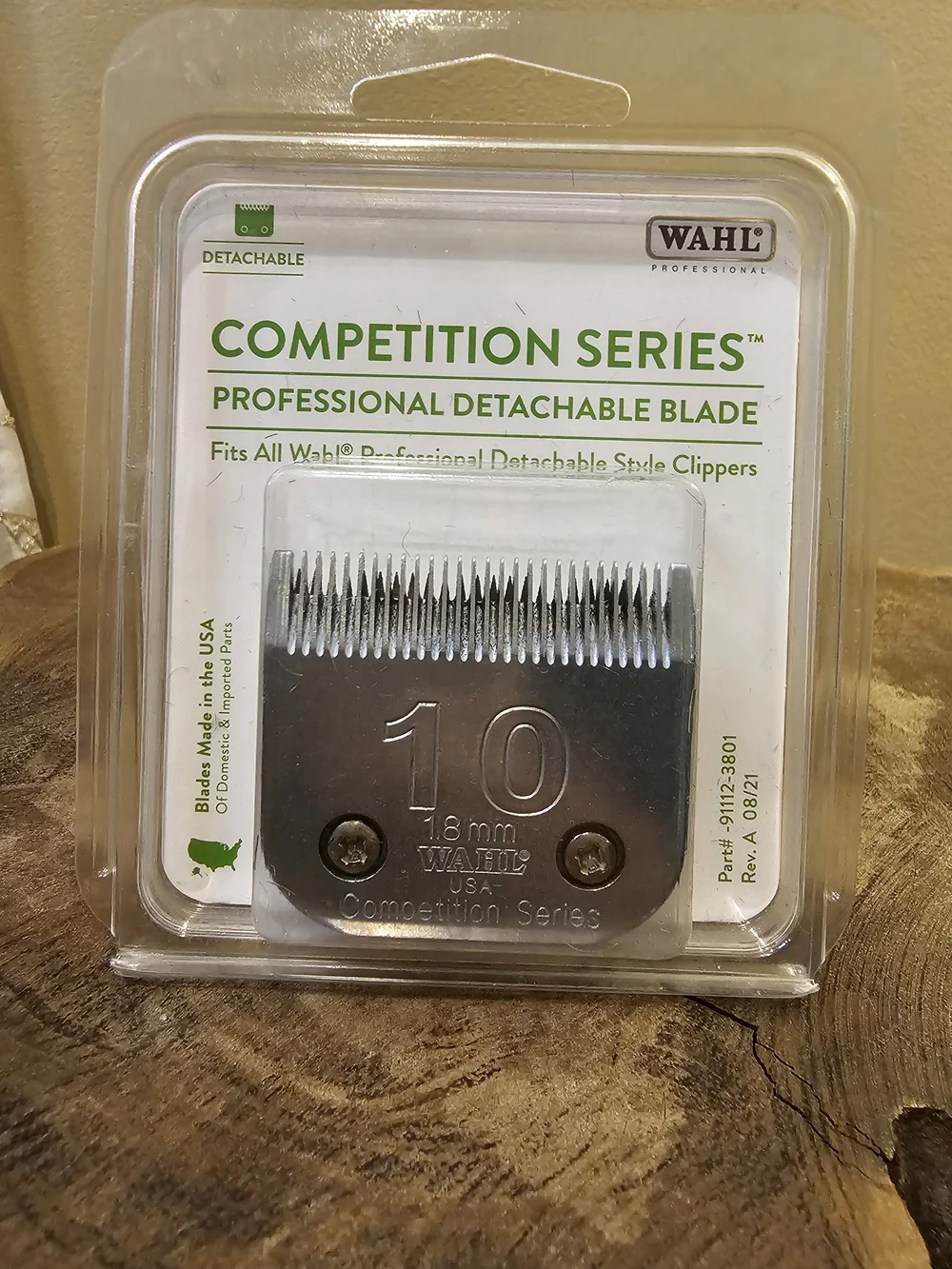 Wahl Competition Series Professional Detachable Blade - Silver and White